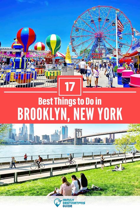 17 Best Things to Do in Brooklyn, NY — Top Activities & Places to Go! Brooklyn Nyc Things To Do, Things To Do In Brooklyn Ny, Brooklyn Things To Do, New York Activities, Indoor Things To Do, Nyc Places, Nyc Vacation, Brooklyn Brewery, New York City Vacation