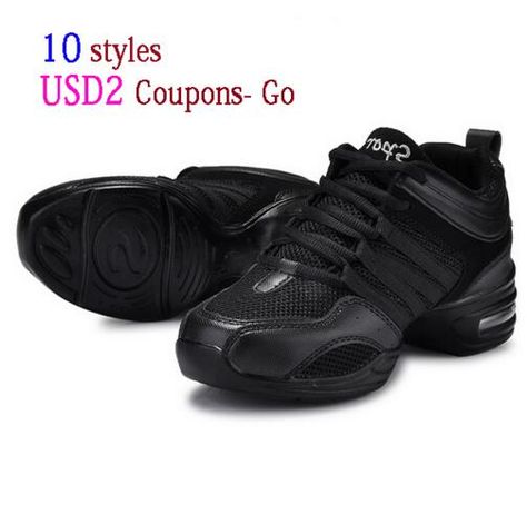 New Sports Feature Soft Outsole Breath Dance Shoes Sneakers For Woman Practice Shoes Modern Dance Jazz Shoes Discount Dance Sneakers, Jazz Shoes, Fashion Shoes Sneakers, Breathable Shoes, Shoe Size Conversion, Hip Hop Dance, Kids Sneakers, Sport Girl, 7 And 7