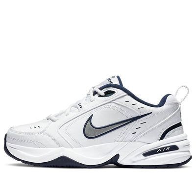 Nike Air Monarch IV White Navy 415445-102 (SNKR/Retro/Unisex/Dad Shoes/Cushioning/Breathable/Gift Recommend) Nike Monarch Outfit Women, Outfits With Dad Shoes, Nike Air Monarch Outfit Men, Dad Shoes Nike, Nike Air Monarch Iv Women, Nike Air Monarch Outfit, Nike Dad Shoes, Retro Nike Shoes, Nike Monarch