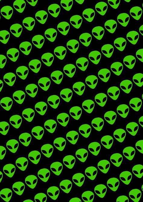 Alien Pattern Wallpaper, 90s Alien Aesthetic, Alien Background Wallpapers, Green Alien Wallpaper, Green Alien Aesthetic, Alien Background, Alien Pfp, Neon Patterns, Alien Wallpaper