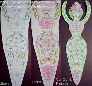 Pagan Printables, Goddess Mermaid, Doll Printables, Goddess Doll, Paper Fairy, Art Doll Tutorial, Spirit Art Dolls, Doll Template, Wiccan Crafts