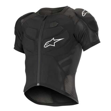 Vector Tech Prot SS Jacket | Alpinestars Short Sleeve Jacket, Bike Gear, Body Armor, Armor Concept, Body Fit, Motorcycle Jacket, Bike, Mens Outfits, How To Wear