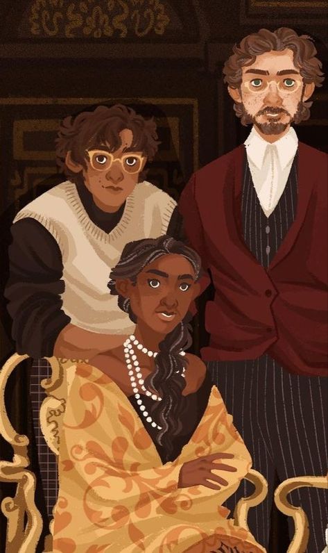 Euphemia And Fleamont Potter, Euphemia Potter, Marauders Fanart, Hp Universe, Harry Potter Painting, Marauders Fan Art, Gay Harry Potter, Harry Potter Artwork, Harry Potter Comics