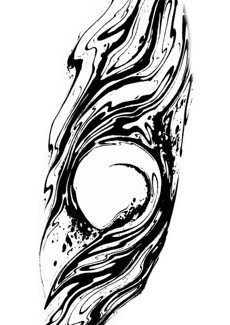 Tattoo Swirls Pattern, Still Water Tattoo, Filler Tattoo Stencil, Hand Tattoos For Guys Stencils, Psycadelic Tattoo Art, Tattoo Stencil Outline Men, Swirl Drawing, Line Work Tattoo Design, Calm Tattoo