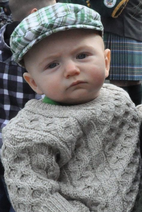 Images of Irish Babies for Pintrest | Irish baby Irish Outfit, Irish Eyes Are Smiling, Irish Baby, Irish Cottage, St Paddys, Aran Sweater, Outfit Check, Irish Blessing, Irish Heritage