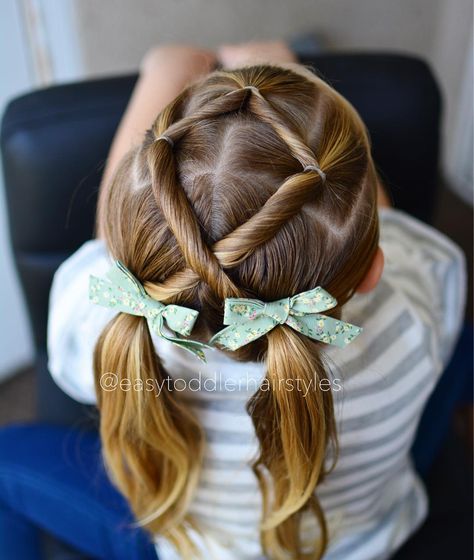 Hair Up Styles For School, Back To School Hairstyles Short, Easy Hair Dos, Styles For School, Kids' Hairstyles, New Braided Hairstyles, Easy Toddler Hairstyles, Rubber Band Hairstyles, 5 Minute Hairstyles