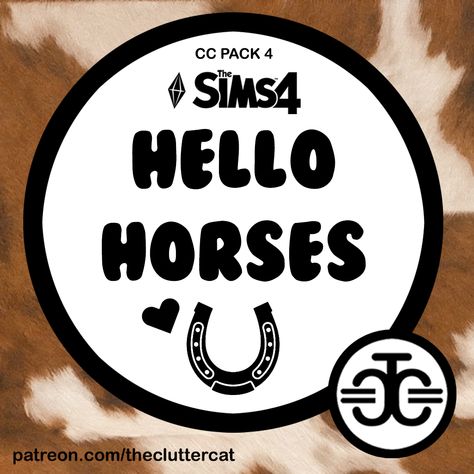 #ts4cc #s4cc sims 4 horse ranch cc Horse Games, Horse Ranch, Sims 4 Mods Clothes, Sims 4 Game, The Sims4, Sims 4 Mods, Horse Lover, The Rainbow, The Sims