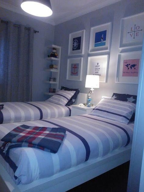 Twin Boys Bedroom, Twin Girl Bedrooms, Boy And Girl Shared Bedroom, Boys Shared Bedroom, Small Kids Room, Kids Shared Bedroom, Shared Girls Bedroom, Boy Bedroom Design, Twin Beds