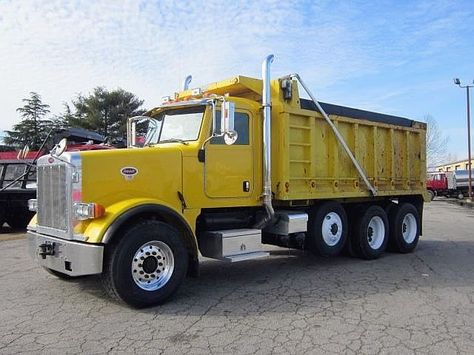 Peterbilt Dump Trucks    http://www.rockanddirt.com/trucks-for-sale/PETERBILT/ALL-dump-trucks Peterbilt Dump Trucks, Semi Trucks For Sale, Trucks For Sell, Car Dump, Used Trucks For Sale, Dump Trucks For Sale, Truck Transport, Dumper Truck, Custom Big Rigs