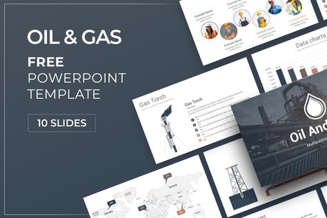 Oil and Gas PowerPoint Template Free Download B2b Design, Free Keynote Template, Powerpoint Examples, Indian Invitation, Best Presentation Templates, Free Powerpoint Presentations, Corporate Offices, Oil Platform, Ppt Slides