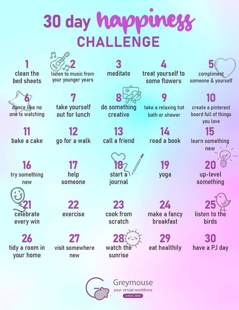 7 Positive Things To Try This Week, Things To Do Everyday To Be Happy, May Month Challenge, Things To Do For Happiness, 31 Day Challenge Life, One Month Challenge Life, 100 New Things To Try, Pinterest 30 Day Challenge, Try New Things Challenges 30 Day