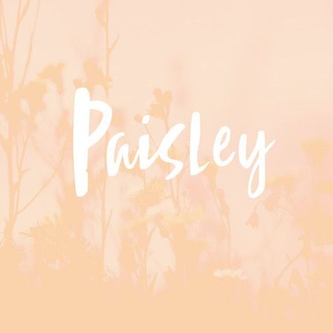 Paisley Name, Traditional Baby Girl Names, Baby Girls Names, Bohemian Baby Names, Hispanic Baby Names, Baby Names Girl, Girls Names Vintage, Vintage Baby Names