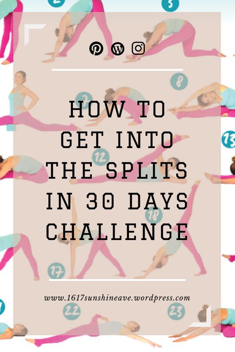 So this year has started and I´m totally ready to go. With a friend, I am taking on the 30 days to splits challenge by Blogilates. I meant to do it a long time ago, but something always got into th… Splits In 30 Days, Splits Challenge, 30 Days Challenge, Beginner Yoga Workout, The Splits, How To Do Splits, Sup Yoga, Days Challenge, Jillian Michaels