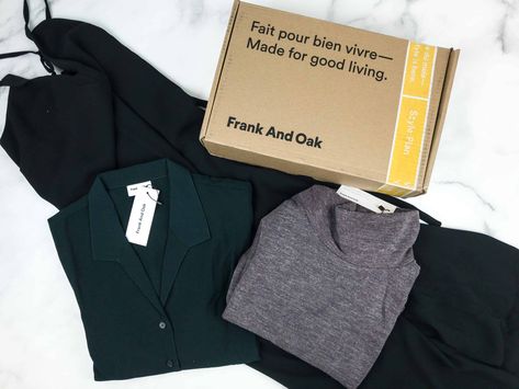 Frank And Oak, Womens Style, Layered Fashion, Subscription Boxes, Birthday Gift Ideas, Subscription Box, Winter Looks, Capsule Wardrobe, Women's Style