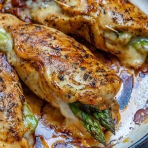 Asparagus Stuffed Chicken Breast - Healthy Fitness Meals Asparagus Stuffed Chicken, Asparagus Stuffed Chicken Breast, Stuffed Chicken Breast Spinach, Fitness Meals, Stuffed Chicken Breast, Easy Chicken Breast, Healthy Fitness Meals, Chicken Asparagus, Stuffed Chicken