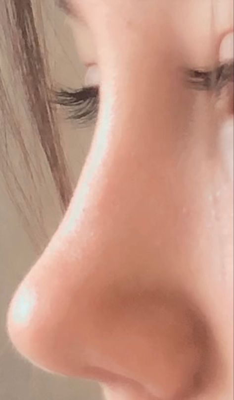 Small Slim Nose Aesthetic, Small Button Nose Aesthetic, Tiny Upturned Nose, Ski Slope Button Nose, Smooth Nose Bridge, Small Upturned Nose Aesthetic, High Radix Nose, Tiny Button Nose Aesthetic, Sky Slope Nose