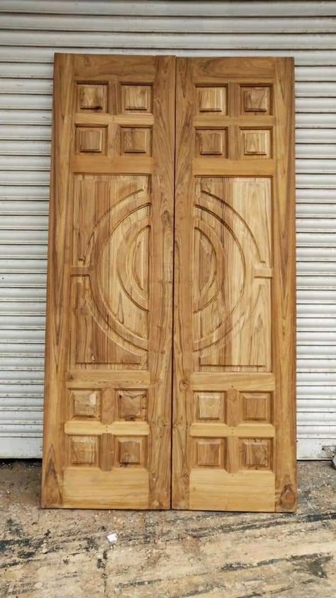 Classroom Door Themes, Teak Wood Main Door, Wood Main Door, Indian Main Door Designs, Main Door Designs, Single Main Door Designs, Main Door Design Photos, Wooden Double Doors, House Front Door Design