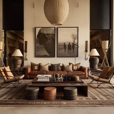 What's the most formative trip you've ever taken? For me it's the African safari #luxurysafari #hospitalitydesign #africansafari #safari… | Instagram Safari Style Living Room, African Interior Design Living Rooms, African Interiors, African Interior Design, African Interior, African Decor, African Safari, Living Room Inspo, Home N Decor