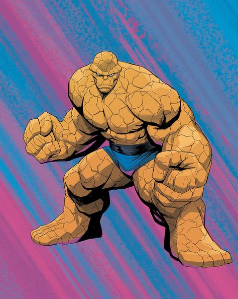 Ivan Fiorelli on Twitter: "Fantastic Four - The Thing 🪨 https://t.co/yzQqFBktcL" / Twitter Ivan Fiorelli, The Watcher Marvel, Fantastic Four Marvel, Chibi Marvel, Fantastic 4, Marvel Comics Art, Comic Movies, Fantastic Four, Superhero Comic