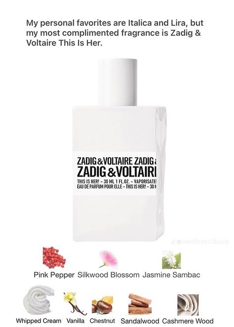 Fragrances Perfume Woman, Perfume Collection Fragrance, Body Smells, Body Hacks, Perfume Scents, Perfume Lover, Handmade Beauty Products, Best Perfume, Zadig And Voltaire