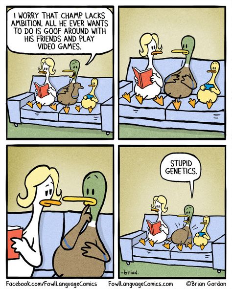 Fowl Language Comics, Comics Strip, Fowl Language, Parenting Comics, Pink Duck, Parenting Jokes, Funny Parenting, Motherhood Funny, Funny Comic