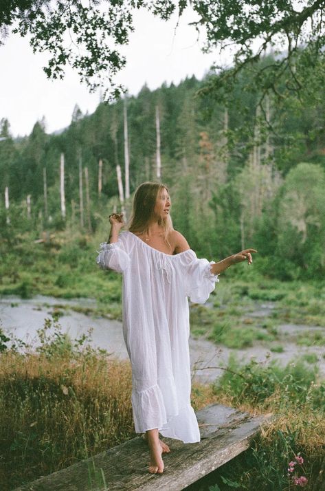 Honeydove Vintage – Honeydove Vintage Nightgown Pattern, Night Gown Dress, White Nightgown, Long Nightgown, Cotton Nightgown, Summer Wines, Vintage Nightgown, Organic Cotton Clothing, Dyed Silk