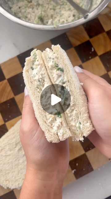 177K views · 7.6K likes | Victoria Minell on Instagram: "CHICKEN MAYO SANDWICHES 🔥" Chicken Mayo Sandwich, Chicken Mayo, Mayo Sandwich, Egg Mayonnaise, Paint The Town Red, Cold Sandwiches, Sandwich Fillings, Finger Sandwiches, Vegan Sandwich