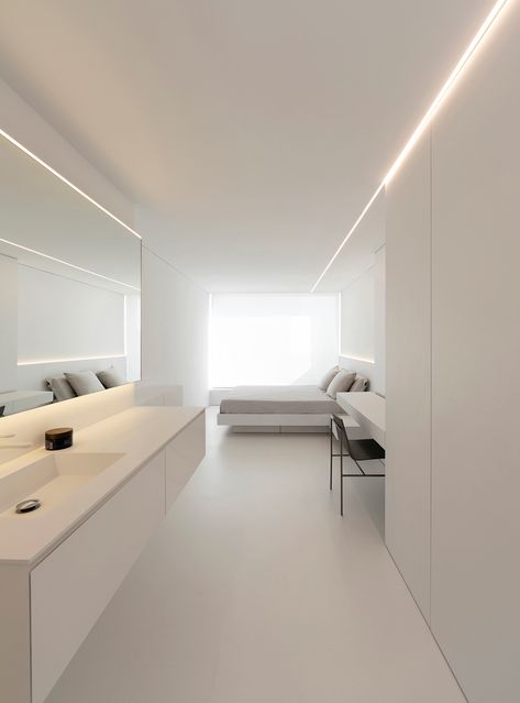 Interior Minimalista, Bad Design, Minimalist Room, Minimalist Interior Design, Modern Bedroom Design, Minimalism Interior, White Room, Minimalist Interior, Home Room Design