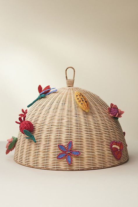 By Anthropologie Abacaxi Food Dome Food Domes, Food Cover, Personalized Stuffed Animals, Bar Cart Styling, Custom Toys, Food Covers, Basket Design, Unique Recipes, Gift Hampers