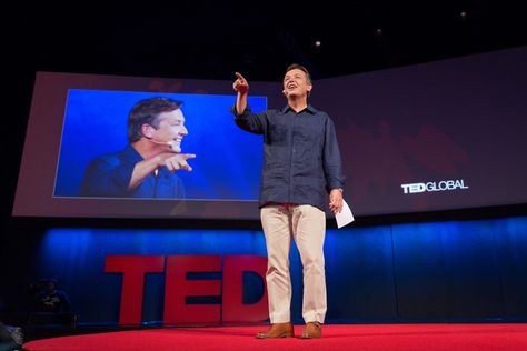 TED's Chris Anderson Reveals How To Give A Great TED Talk James Duncan, Chris Anderson, Public Speaking Tips, Ted Talk, Public Speaker, Book Talk, How To Give, Keynote Speakers, Human Behavior