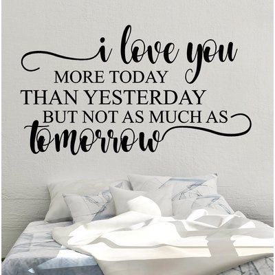 Quotes Classroom, Yesterday Quotes, Mirror Tile, Love Me More, Painted Artwork, Wall Quotes Decals, Wall Door, Sweet Quotes, Hand Painted Artwork