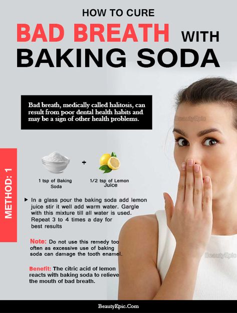 How to Use Baking Soda for Bad Breath Baking Soda Mouthwash, Best Mouthwash For Bad Breath, How To Prevent Bad Breath, Good Breath Tips, How To Get Rid Of Bad Breath Permanently, Bad Breath Remedy How To Get Rid Of, Fresh Breath Tips, Remedies For Bad Breath, Odor Remedies