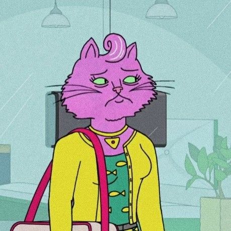 bojack horseman icons // princess carolyn icons Bojack Quotes, Princess Carolyn, Girl From Nowhere, Hex Girls, Collage Prints, Pfp For Discord, John Stamos, Cartoon Cats, Bojack Horseman