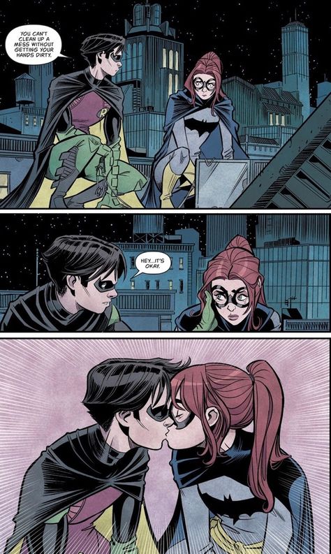 Nightwing And Batgirl, Batgirl And Robin, Batgirl Art, Dc Batgirl, Batman And Batgirl, Univers Dc, Comic Manga, Dc Comics Artwork, Batman Comic Art