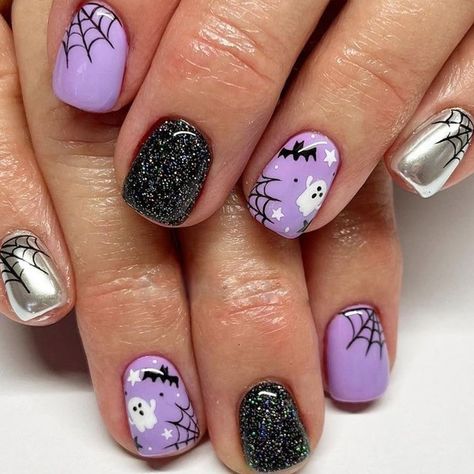 PRICES MAY VARY. Cute Press on Nails:There are 24 halloween press on nails in one pack,Beautiful and cute press on nails false nails comes with has 12 different sizes,you can chose them to bepolished to the most suitable size,it fits any finger perfectly. Easy to Use:Full cover acrylic nails just choose the nail piece that suits you,polish the nail bed,stick the jelly glue we give away on your nails,then press the cute halloween fake nails on the nails for 30 seconds to get the natural manicure Nails Repair, Nail Art Halloween, Halloween Press On Nails, Element Design, Nails Press, Nagel Tips, Nail Art Set, Nails Square, Nails Fake