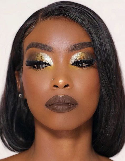 Brown Girls Makeup, Mekap Mata, Makeup For Black Skin, Brown Skin Makeup, Smink Inspiration, Glam Makeup Look, Dramatic Makeup, Brown Makeup, Black Makeup