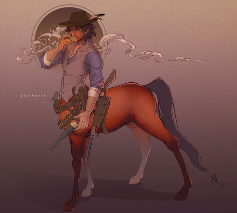 Cowboy Character Design, D D Character Ideas, Fantasy Style, Chinese Art Girl, Dnd Art, Urban Fantasy, Art Memes, Fantasy Inspiration, Character Creation