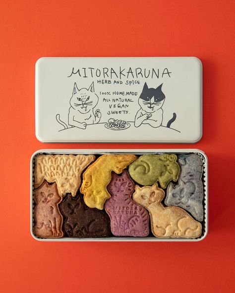 Japanese Cookies, Visuell Identitet, Desain Buklet, Food Packaging, Pretty Food, Food Design, Cute Food, Aesthetic Food, Food Art