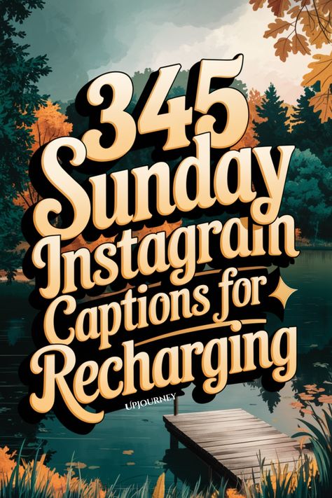 345 Sunday Instagram Captions for Recharging Sunday Instagram Captions, Sunday Posts, Unique Captions, Work Etiquette, Psychology Terms, Relationship Quizzes, Happiness Journal, Instagram Captions For Friends, Sunday Vibes