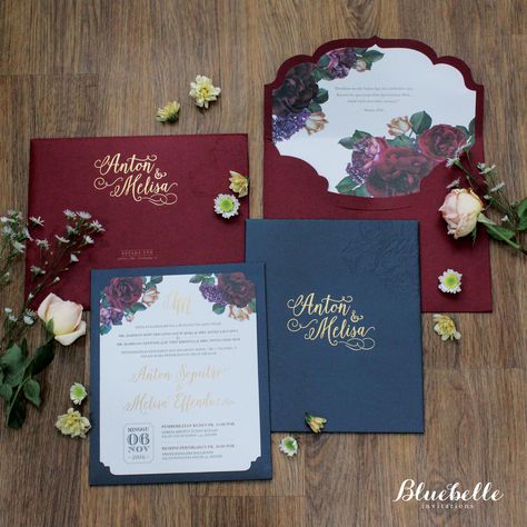 Wedding Invitations Maroon, Navy Wedding Decorations, Navy And Burgundy Wedding, Navy Blue Wedding Invitations, Maroon Wedding, Navy Wedding Invitations, Digital Wedding Invitations, Wedding Invitation Ideas, Blue Wedding Invitations