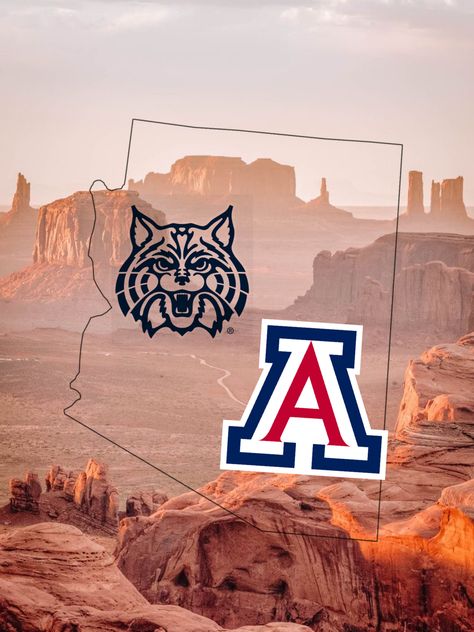 University Of Arizona Logo, Arizona University, University Of Arizona Aesthetic, U Of Arizona, Arizona Wildcats Logo, College Daughter, Arizona Aesthetic, College Poster, The University Of Arizona