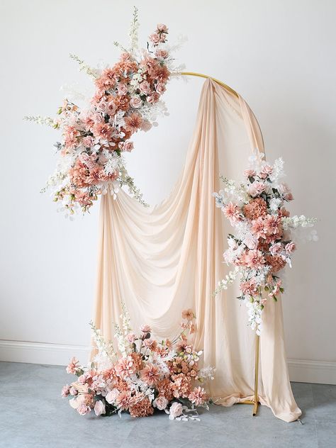 Fall wedding arches