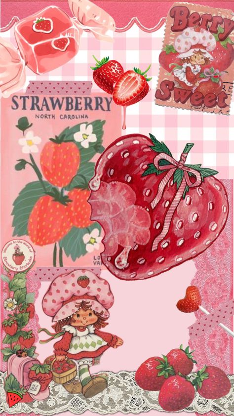 Strawberry Shortcake Cartoon, Future Wallpaper, Pink Wallpaper Backgrounds, Cocoppa Wallpaper, Phone Wallpaper Patterns, Iphone Wallpaper Girly, Art Wallpaper Iphone, Cute Patterns Wallpaper, Pretty Wallpaper Iphone