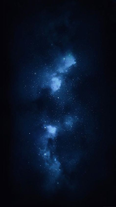 Blue Night Sky Aesthetic, Blue Space Aesthetic, Astronomy Icons, Samsung Galaxy Wallpaper Android, Blue Aesthetic Dark, Night Sky Wallpaper, Galaxy Background, Colorful Clouds, Aesthetic Space