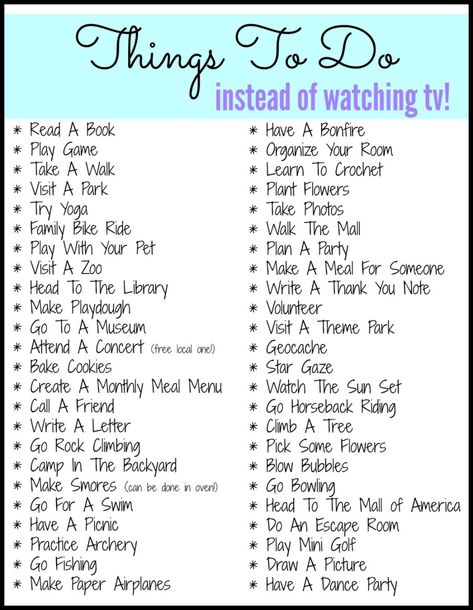 Great list of ideas for families that don't involve screen time! So many of these ideas would be fun for the summer! Weekly Family Fun Schedule, Fun Family Time Ideas, Things To Do In Free Time At School, Family Time Games, Family Summer Activities Ideas, Things To Do Instead Of Screen Time, Fun Stuff To Do With Family, No Screen Time Activities Adults, Ways To Spend Time With Friends