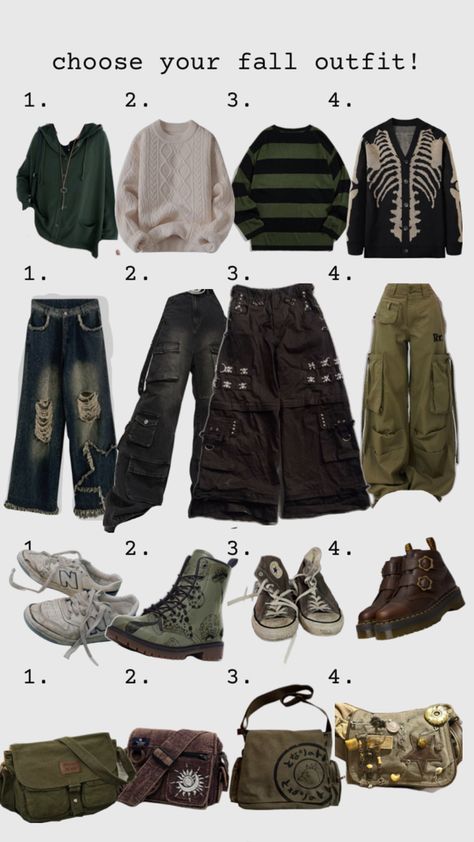 Goblincore Earthy Punk Outfits, Earth Tone Masc Outfits, Cloths Reference Photo, Brown Utility Pants Outfit, Grunge Winter Outfits Masc, Afab Masc Outfits, Masc Christmas Outfits, Small Town Outfit Aesthetic, Indie Masc Outfits