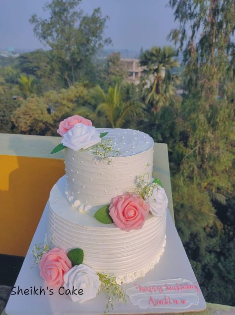 Simple Cake Designs Two Tier, 2 Tier Simple Cake, Simple 3 Tier Cake Designs, Two Tier Cake Designs Simple, Wedding Cake Designs Simple 2 Tier, Simple Wedding Cakes 2 Tier, 2 Tier Wedding Cakes Simple Elegant, Simple Elegant Cakes, Wedding Cake Designs Simple