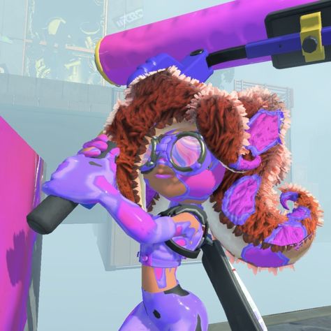 Rival Octoling Art, Splatoon Fuzzy Octoling, Enemy Octolings, Rival Octoling, Fuzzy Octoling, Octoling Pfp, Splatoon Screenshots, Splat Tim, Splatoon Memes