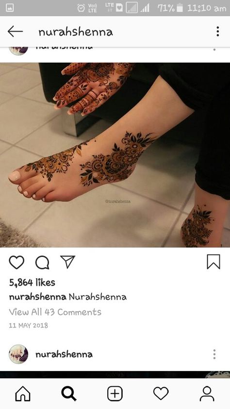 Feet Henna, Leg Henna Designs, Simple Arabic Mehndi Designs, Mehndi Designs 2018, Modern Henna Designs, Rose Mehndi Designs, Legs Mehndi Design, Foot Henna, Modern Mehndi Designs