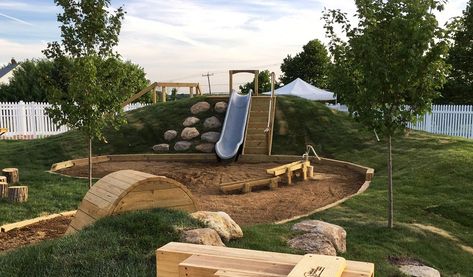 Home - Natural Playgrounds Natural Outdoor Playground, Natural Backyard, Natural Play Spaces, Outdoor Kids Play Area, Natural Playgrounds, Playgrounds Architecture, Kids Backyard Playground, Play Area Backyard, Play Garden